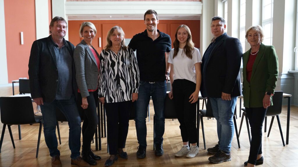 Gruppenbild des Vorstandes des SPD-Ortsvereins Zwickau